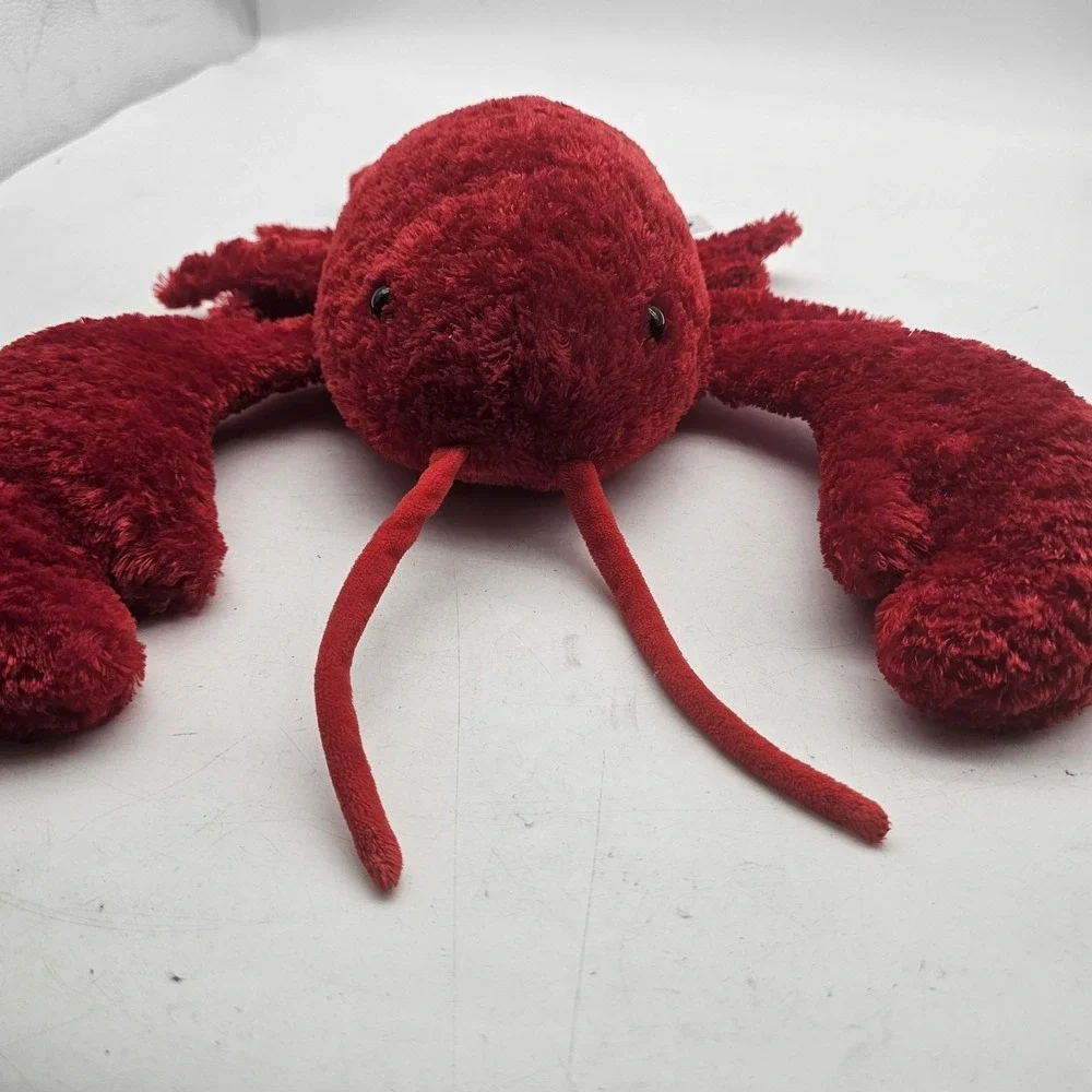 Mary Meyer Flip Flops Lobster Plush Stuffed Animal Toy Small Red Washable Cute